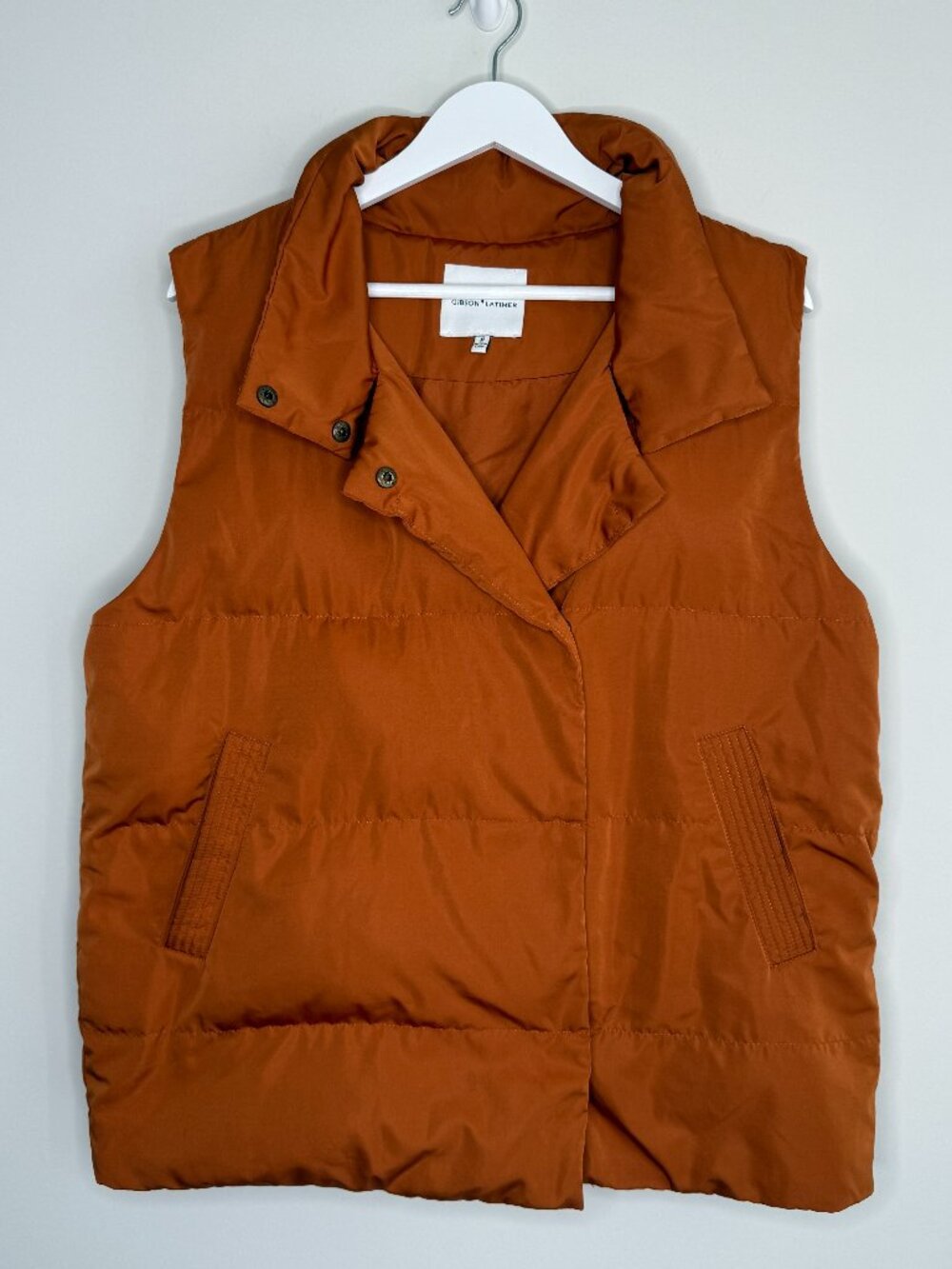 Gibson Latimer Copper Rust Puffer Vest